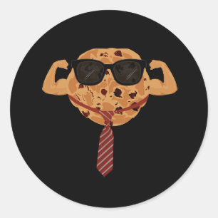 Sticker Rond Cookie dur - Cool