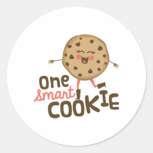 Sticker Rond Cookie intelligent