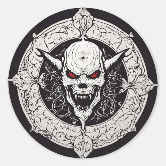 Sticker Rond cool (Devant)