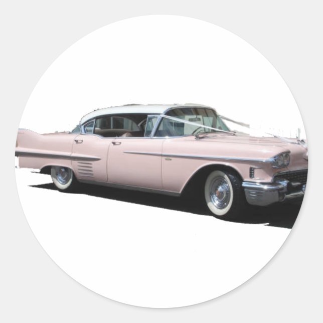 Sticker Rond Copie Cadillac 3 (Devant)