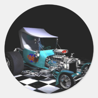 Sticker Rond Copie HotRod