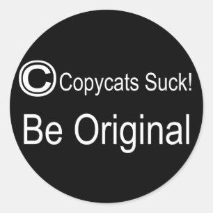 Sticker Rond Copycat