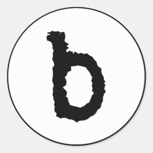 Sticker Rond coque inférieur b