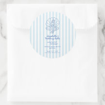 Coquillages et cloches Mariages Bachelorette