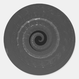 Sticker Rond coquille