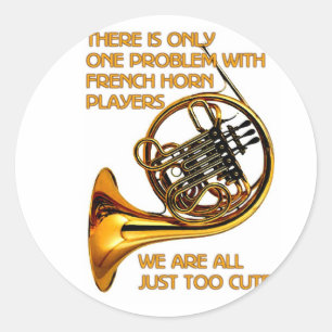 Sticker Rond Cor de harmonie Cutie