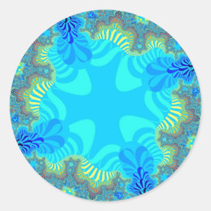 Sticker Rond Corail Reef Cross