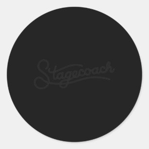 Sticker Rond Corde de stagecoach officielle