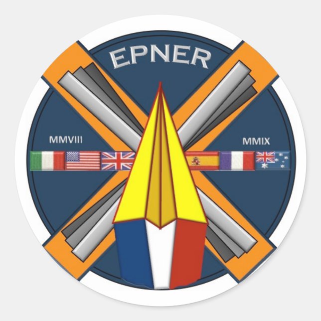 Sticker Rond Correctif de classe EPNER (Devant)
