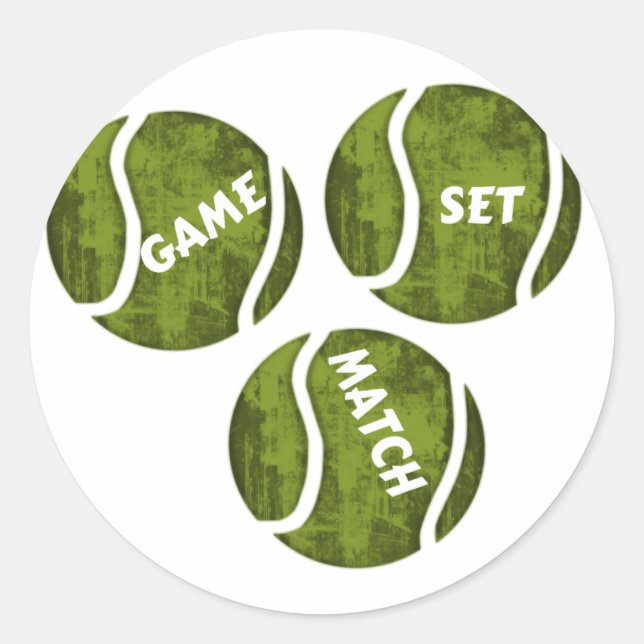 STICKER ROND CORRESPONDANCE DE JEU (Devant)