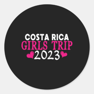 Sticker Rond Costa Rica Voyage 2023 'S Bachelorette Py