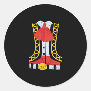 Sticker Rond Costume Mariachi Charro Cinco De Mayo mexicain