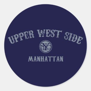 Sticker Rond Côté supérieur ouest