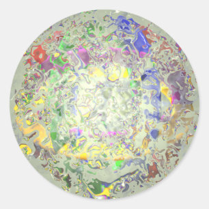 Sticker Rond Couleur