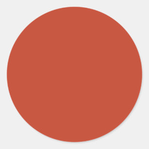 Sticker Rond Couleur de correspondance couleur rouge foncé past