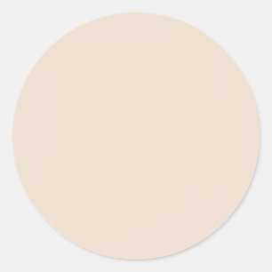 Sticker Rond Couleur solide de l'amande