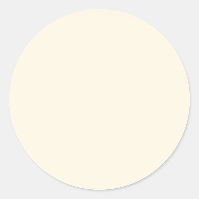 Sticker Rond Couleur solide en latte cosmique (Devant)