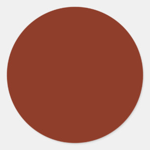 Sticker Rond Couleur traditionnelle kényane en cuivre
