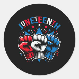 Sticker Rond Couleurs du Drapeau Rouge Blanc
