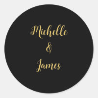 Couleurs Noir & Or Professionnel Moderne tendance