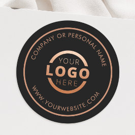 Sticker Rond Couleurs personnalisées Logo de l'entreprise Étiqu