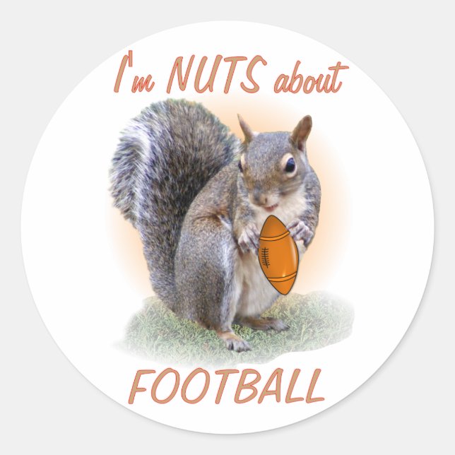 Sticker Rond Coupe de football (Devant)