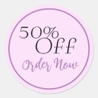 Coupon de vente sur mesure Lavendar pour petites e