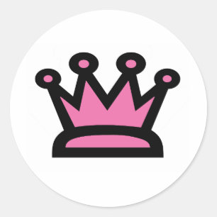 Sticker Rond Couronne