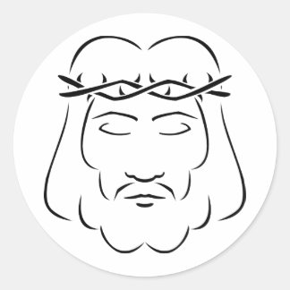 Sticker Rond Couronne d'épines