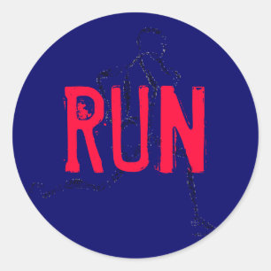 Sticker Rond Course