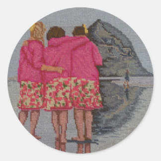 Sticker Rond Cousins Needlepoint