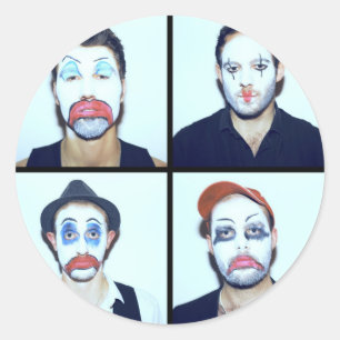 STICKER ROND COUVERTURE CD