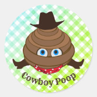 Cowboy Poop Emoji