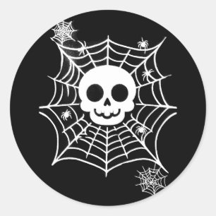 Sticker Rond crâne
