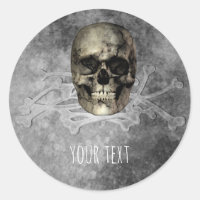 Crâne et un tas d'os Faveur de fête Halloween