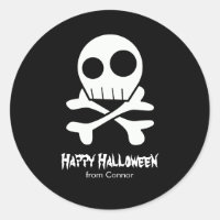 Crânes et os Enfants Halloween