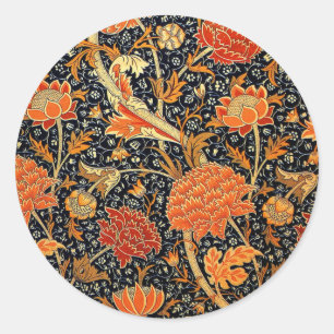 Sticker Rond Cray de William Morris