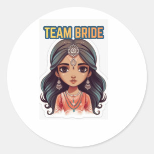 Sticker Rond Créer un design d'autocollants WhatsApp amusant et