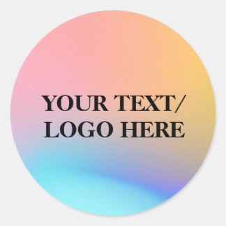 STICKER ROND CRÉER VOTRE PROPRE HOLOGRAPHIQUE