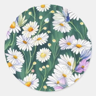 Sticker Rond Créez un look intemporel avec la beauté classique