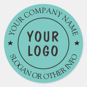 Sticker Rond Créez votre logo d'entreprise Classic Classic