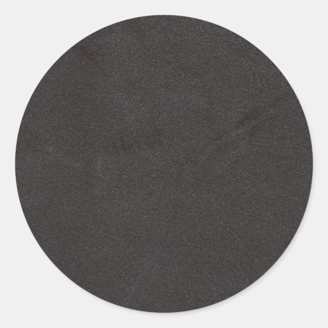 Sticker Rond Créez Votre Propre Black Velvet (Devant)