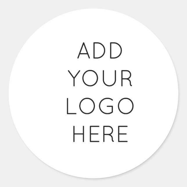 Sticker Rond Créez votre propre image de logo personnalisée per (Devant)