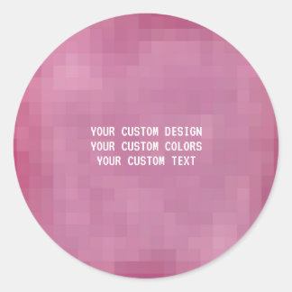 Sticker Rond Créez votre propre personnalisation