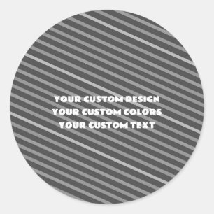 Sticker Rond Créez votre propre personnalisation personnalisée