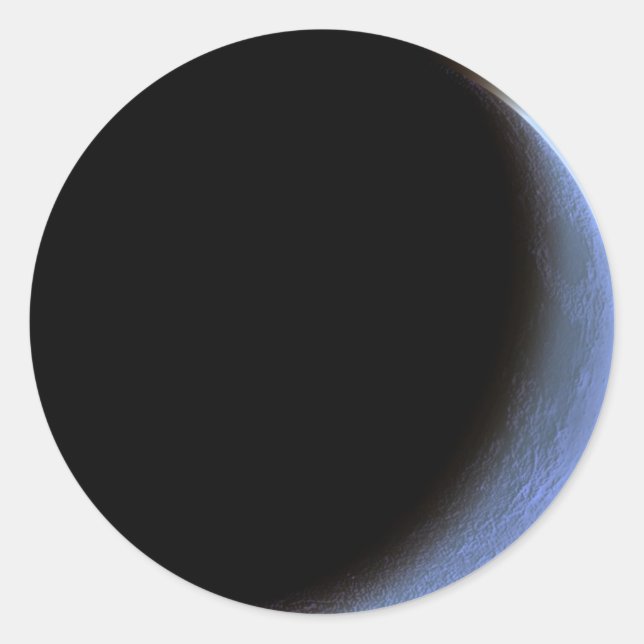 Sticker Rond Crescent Moon (Devant)