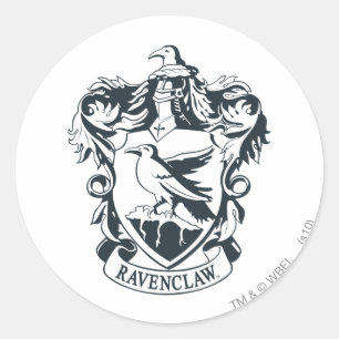 Sticker Rond Crest de Ravenclaw