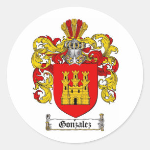 STICKER ROND CRÊTE DE FAMILLE GONZALEZ - BRAS GONZALEZ