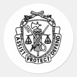 Sticker Rond crête de MP