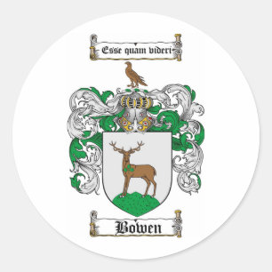 STICKER ROND CRÊTE FAMILIALE DE BOWEN - BRAS DE BOWEN